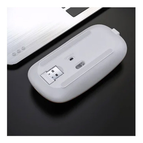 Mouse Inalambrico Recargable Usb 2.4 Ghz Wireless Color Rosa