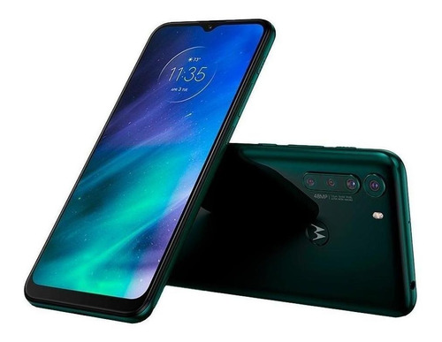Motorola One Fusion Dual SIM 128 GB emerald green 4 GB RAM
