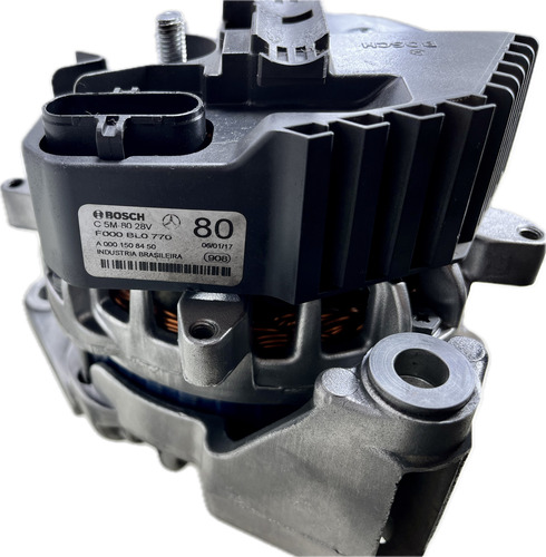 Alternador Mercedes Benz Camion 24v Bosch 80a 8 Canales (Reacondicionado)