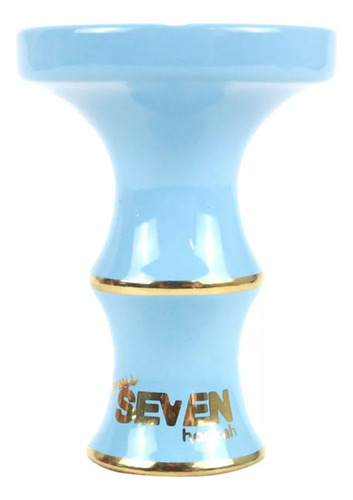 Rosh Cerâmica Queimador Seven Small Hookah- Azul Bebe