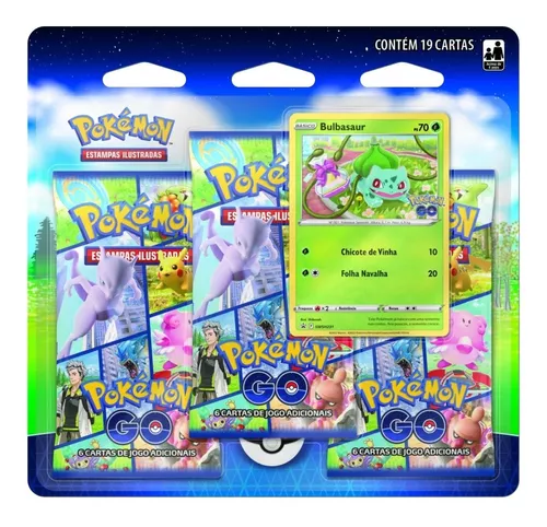 Blister Gigante Pokémon Região de Kanto - Edição Especial 25 Anos