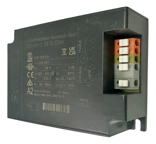 Balastro Foco Hid-pv C 35/s Cdm 220-240v Cdm-hci 35w Philips