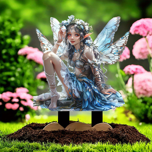 Pila Decorativa De Acrílico Bohemio Para Jardín Con Forma De