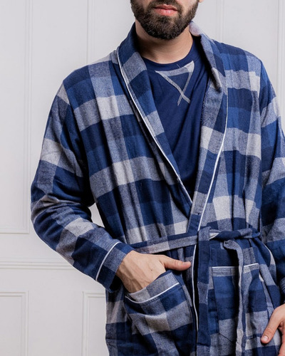 Pijama Salto De Cama Grover Hombre Algodón Ensueños