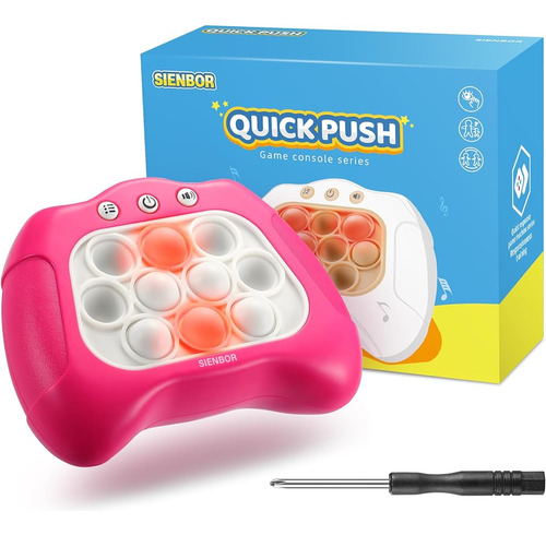 Sienbor Quick Push Game Console, 4 Modos De Juegos, Una Máqu