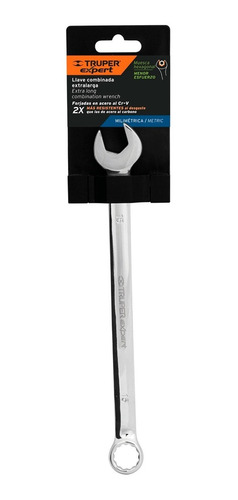 Imagen 4 de 10 de Llave Combinada 9 X 157 Mm Por Unidad Extrlarga Truper