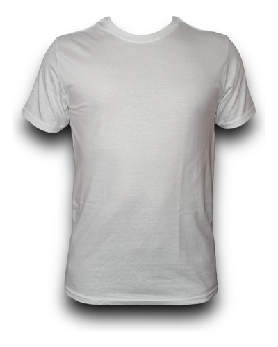 Playera Cuello Redondo Manga Corta Hombre 50% Algodon