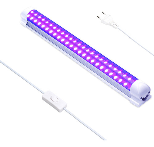 Lámpara Ultravioleta Eu Plug Blacklight Party, Luz Led De Cu