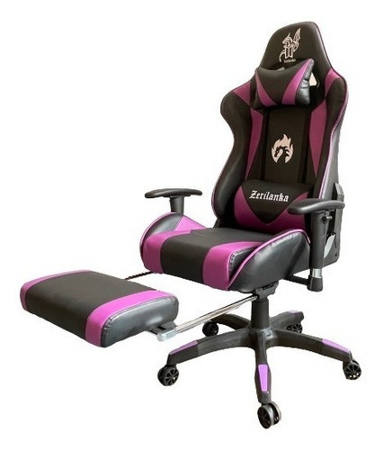 Silla Tipo Gamer Para Video Juego Pro Con Bloqueo De Palanca