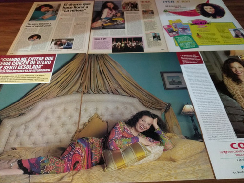 (o057) Fran Drescher * Clippings Revista 8 Pgs (Usado)