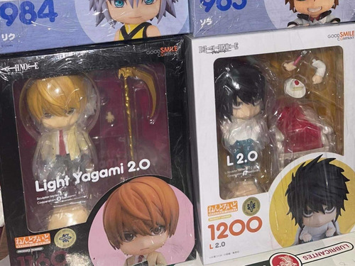 Set De Nendoroids Death Note 2.0 Light Y L 100% Originales (Usado)