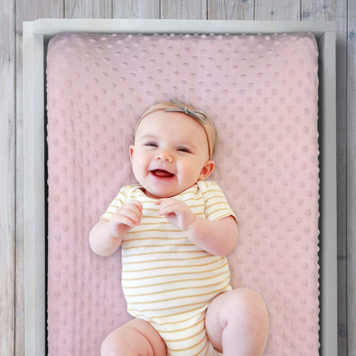 Jgo 2 Fundas Para Cambiador De Bebé Niña Funda Ultra Suave P