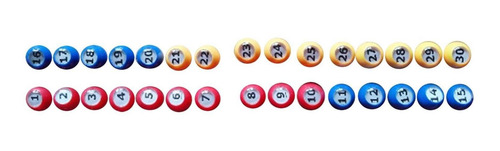 Substitua As Bolas De Sorteio De Bolas De Bingo 30x