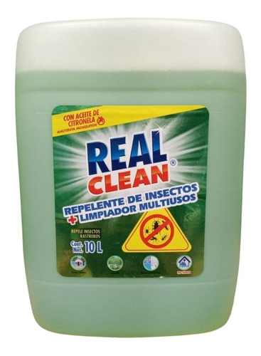 Limpiador Multiusos + Repelente Real Clean 545007 Cst