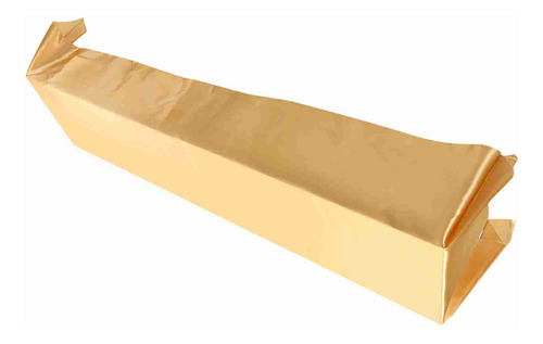 Mantel Para Mesa De Fiesta Dorado, 145 X 320 Cm, Rectangular