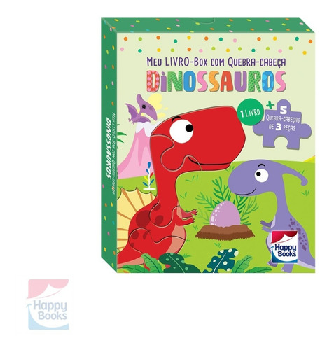 Livrinho Box Infantil - Dinossauros Happy Books