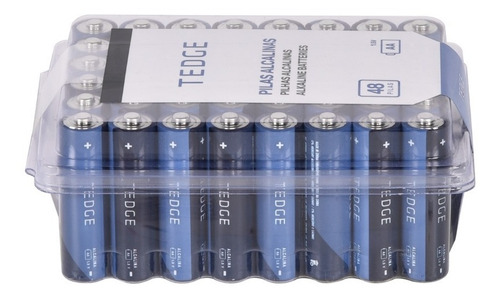 Pilas Alcalinas Aa Pack C/ 48 Pilas - Tedge