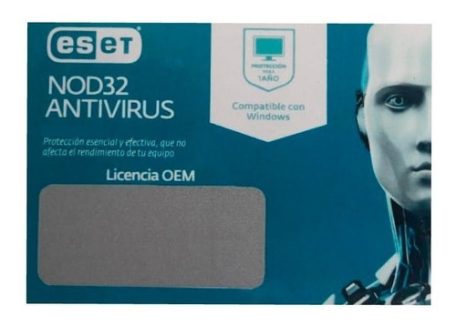 Office Licencia Antivirus Eset Nod32 /1 Año / 1 Pc/ Original