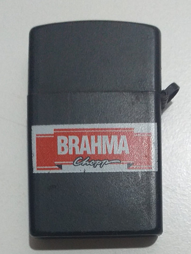 Brahma Encendedor Metálico Recargable Bencina Año 2000 (454)