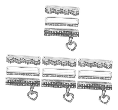 Mikikit 12 Pcs Strap Decorative Ring Watch Band Charms Watc.