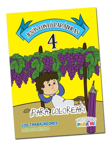 Revista Para Niños Jesús Conto Parábolas 4 Para Colorear