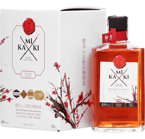 Whisky Kamiki Sakura Wood 500cc - Oferta