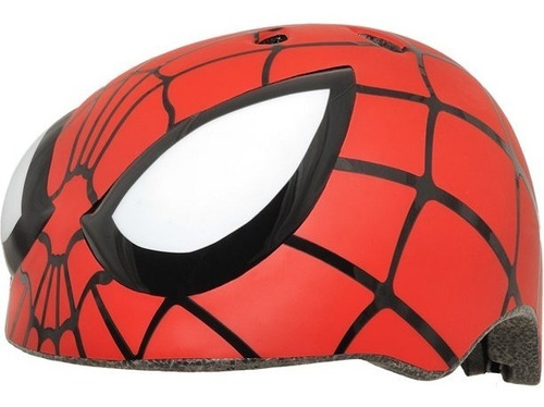 Imagen 1 de 7 de Casco Marvel Spiderman Hero Rojo Proteccion Para Niño