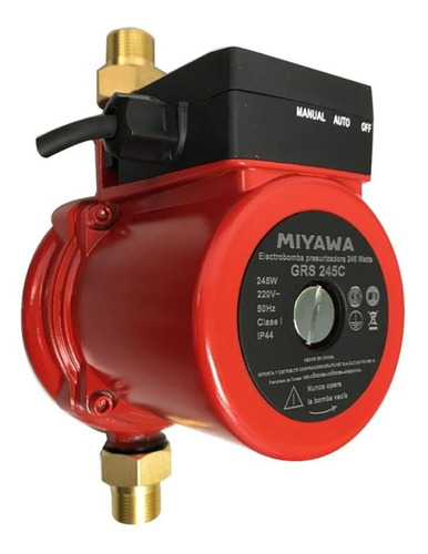 Bomba Presurizadora Miyawa  Grs245c 4 Baños 245w