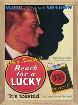 Comprar Cigarrillos Lucky Cuadros Poster Carteles Publicidades  P681