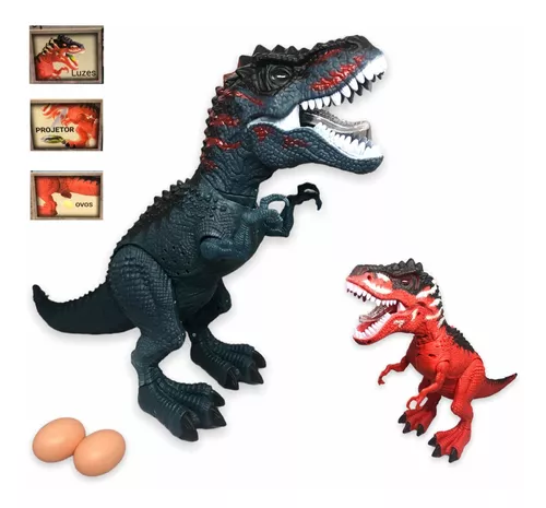 Brinquedo Infantil Dinossauro T-Rex com Som Jurassic Fun Junior (3