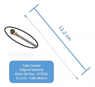 Cabo Coaxial Antena Motorola Moto G8 Play Xt2015