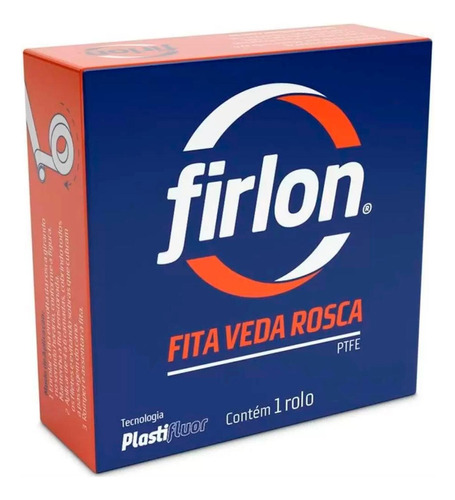 Veda Rosca Firlon 12x 5 Caixa Com  60 Pecas - Kit C/60 Peca 