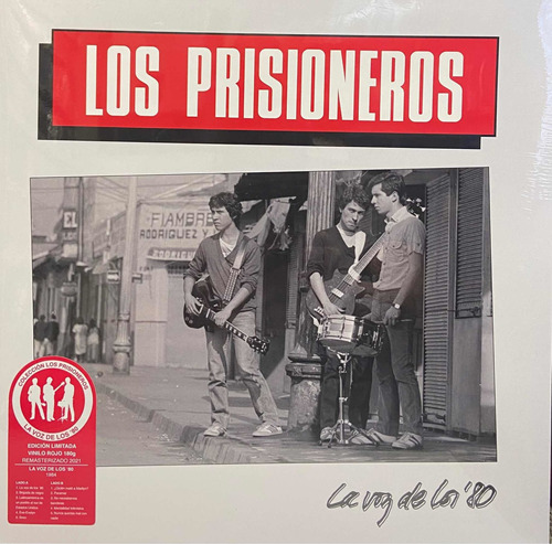 Vinilo Los Prisioneros, La Voz De Los 80. Nuevo Y Sellado