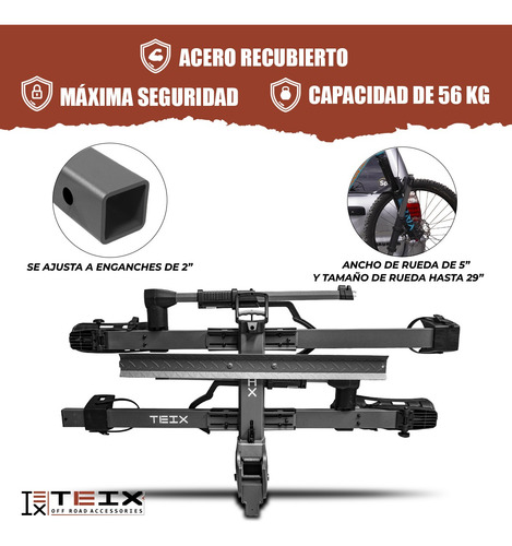 Rack Tiron Portabicicletas Sp Bikes T/thule Jeep Compass