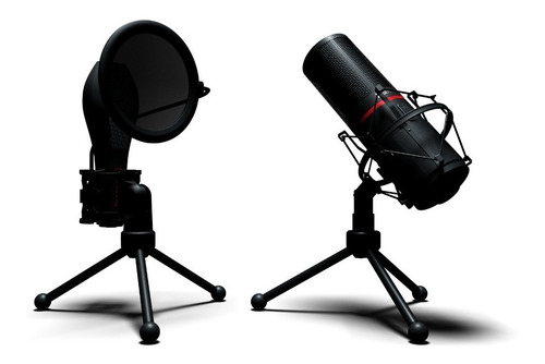 Micrófono Redragon BLAZAR GM300 condensador cardioide negro