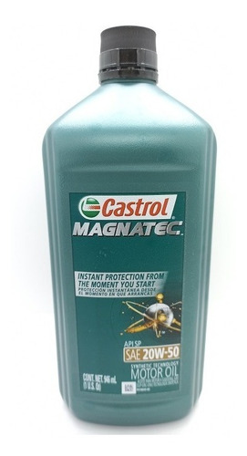 Aceite Semi-sintetico Castrol Magnatec 20w50