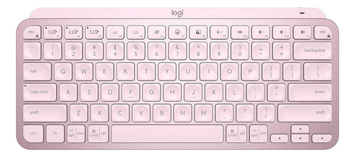 Mini Teclado Logitech Mx, Iluminado, Inalámbrico, Recargable
