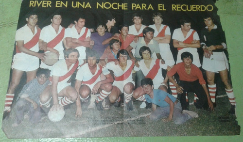 Poster River Plate Decada Del 70 - Zona Vte. Lopez