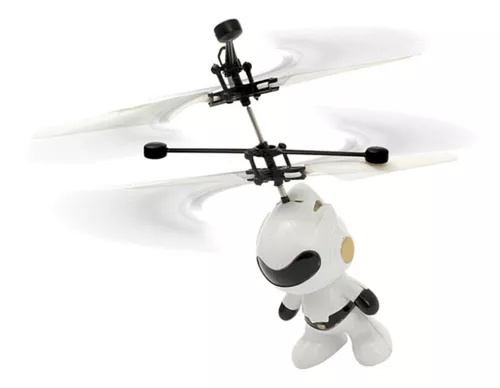 Mini Drone Brinquedo Robo Voador Infravermelho Voa Verdade