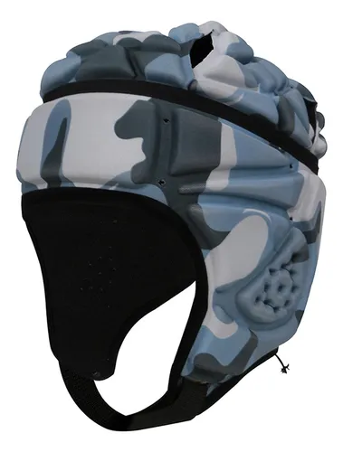 Adjustable Rugby Eva Padded Headgear Colorful Camouflage