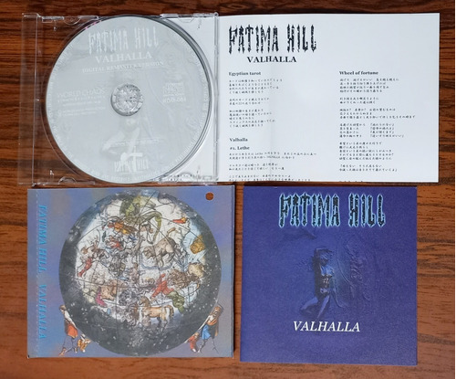 Fatima Hill - Valhalla. Cd Import Japonés, Impecable