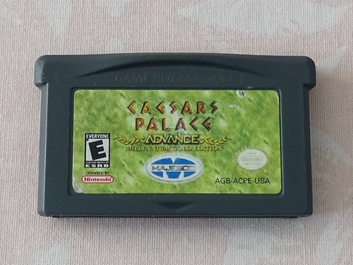 Caesars Palace Advance Juego Original Game Boy Advance Gba