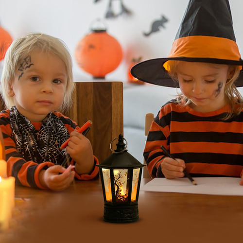 Velas Led Tipo E Para Halloween, Funcionan Con Pilas, Para C