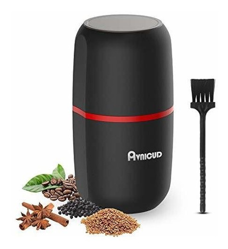 Avnicud Spice Grinder, Coffee Grinder Electric With Stainles