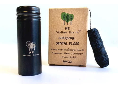 Me Mother Earth Hilo Dental De Carbn De Bamb Biodegradable V