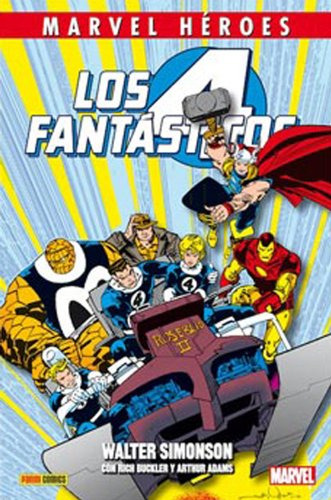 Libro 4 Fantasticos (marvel Heroes) (cartone) - Simonson Wal