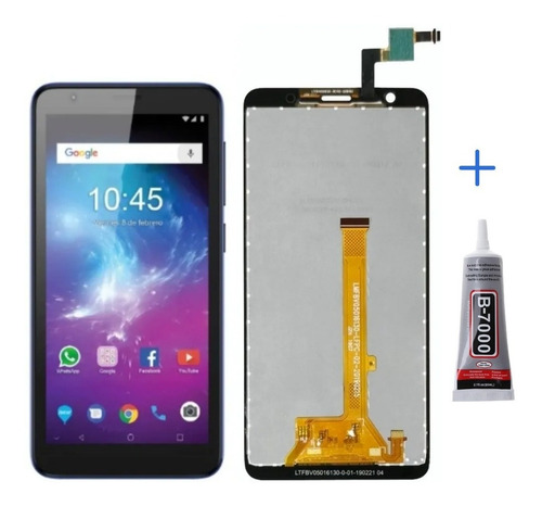 Pantalla Completa Compatible Zte Blade L8 + Pegamento