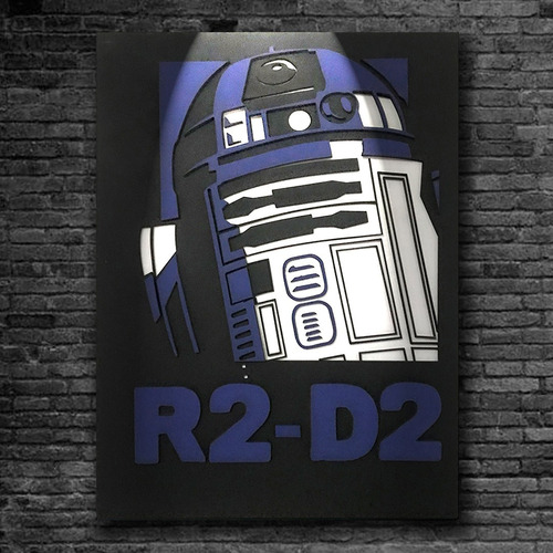 Cuadro Corporeo Star Wars R2-d2