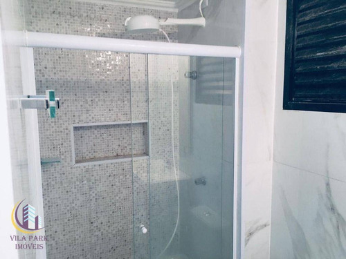 Imagem 12 de 17 de Apartamento 3 Dormitórios Com Armários Planejados, Piscina, 01 Vaga De Garagem - Jaguaribe - Osasco/sp - Ap1975