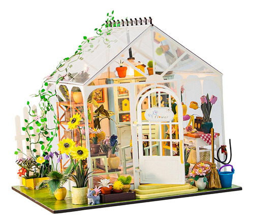 Kits De Casas De Muñecas En Miniatura Para Hacer Tú Mismo